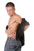 Shy twink with David White